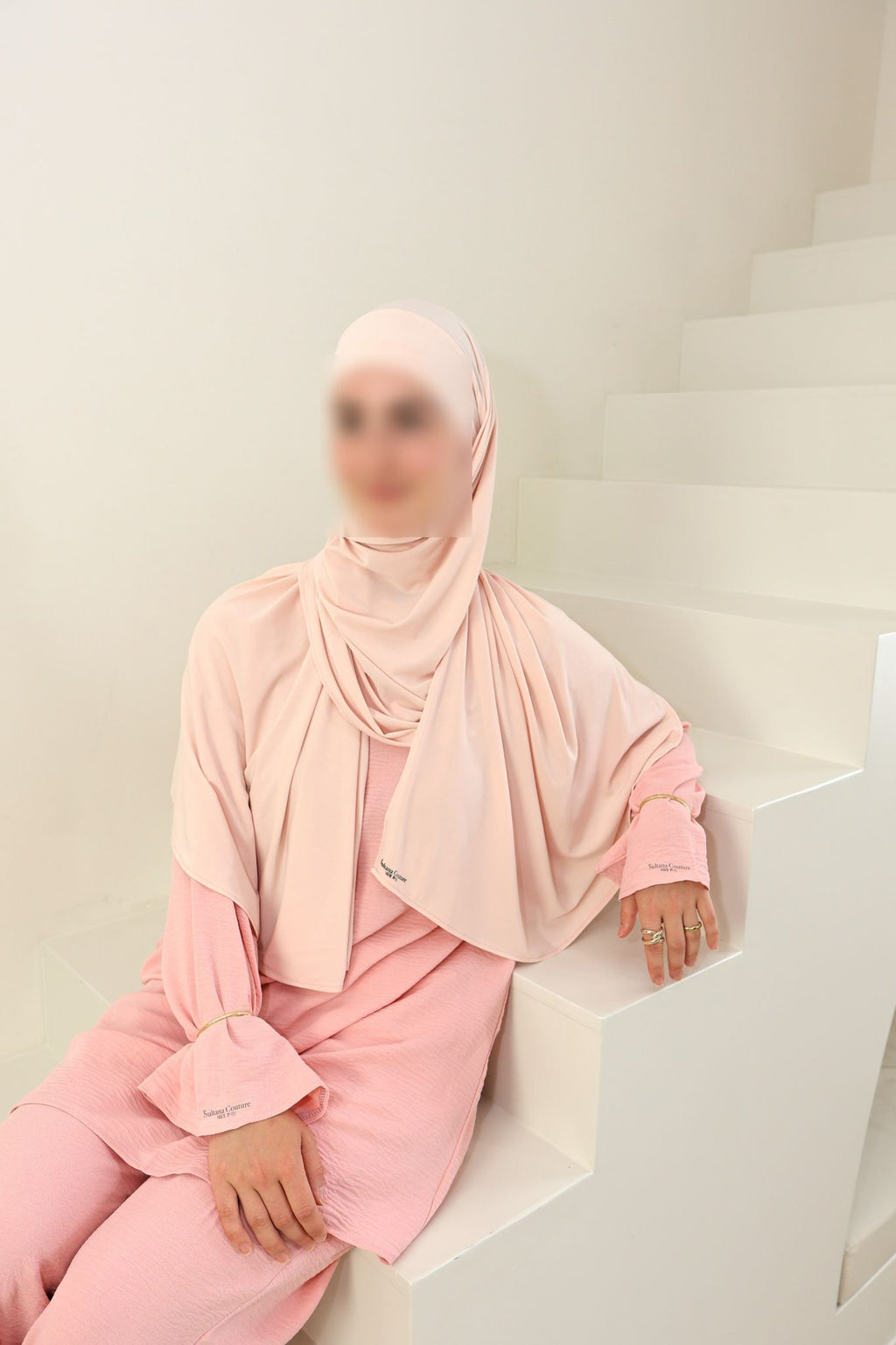 Khimar Set  – Pink Fullset