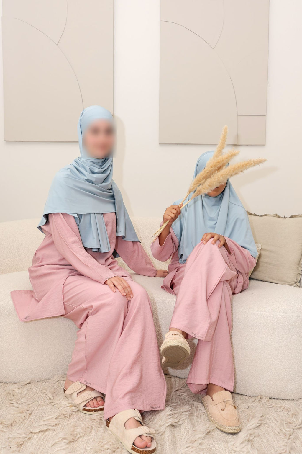 Khimar Set – Sky Blue