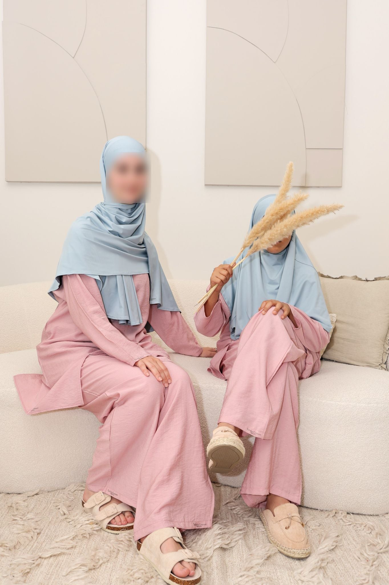 Khimar Set – Sky Blue